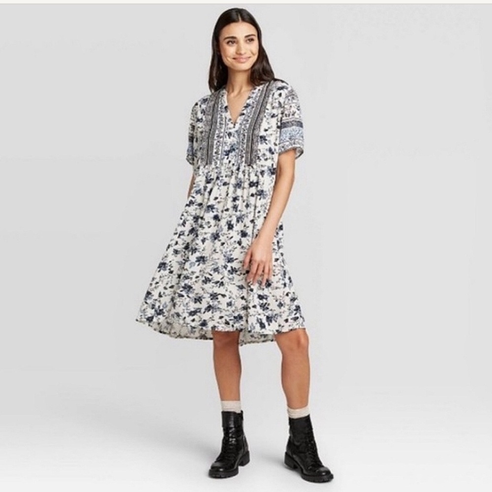 Knox Rose floral print dress